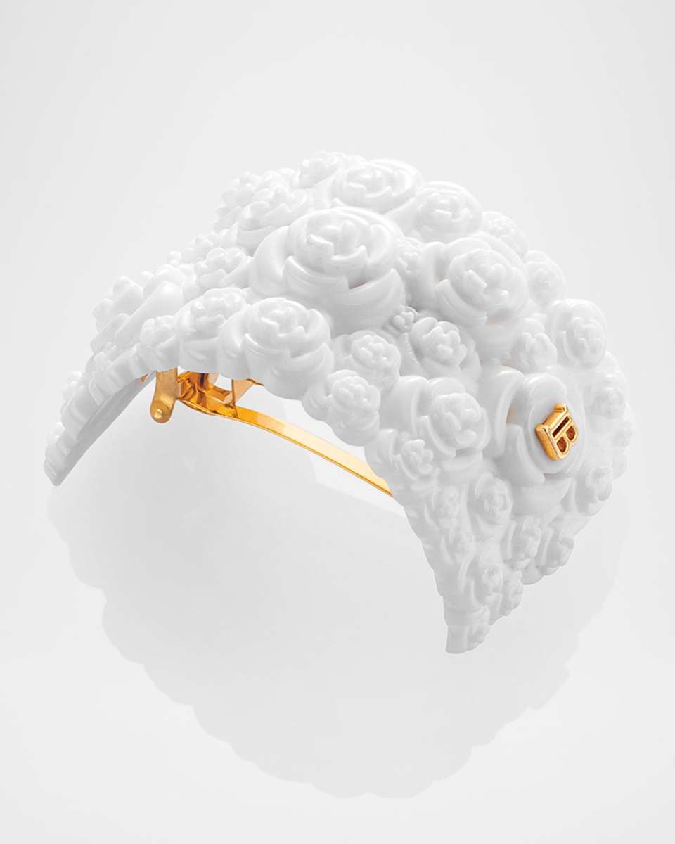Limited Edition Printemps Floral Ponytail Clip